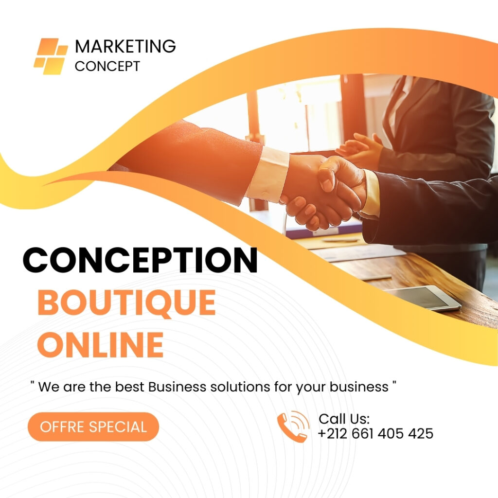 Conception Boutique Online - Site E-commerce
