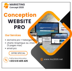 Conception WEBSITE PRO